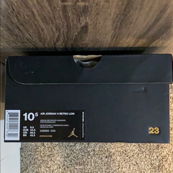 Jordan 11 Cool Grey Low’s Men’s Size 10.5 us main image 6